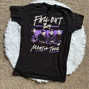 Tilted Fallout Boys T-shirt 2018 Manta Tour Womens Size Medium